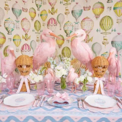 Pink Saskia Stork (Pair) - 60cm