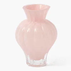 Pink Swirl Bud Vases (Set of 2)