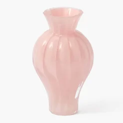 Pink Swirl Bud Vases (Set of 2)