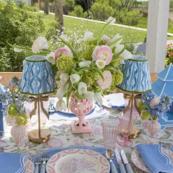 Pink Swirl Bud Vases (Set of 2)