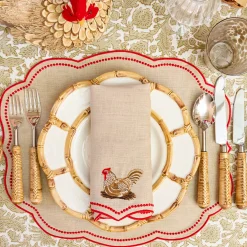 Plaited Rattan Cutlery (5 Piece)