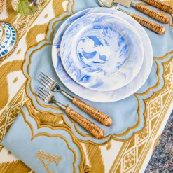 Plaited Rattan Cutlery (5 Piece)
