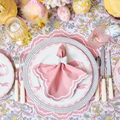 Porcelain Bow Napkin Rings (Set of 4)