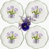 Purple Tulip Dinner Plates (Set of 4)