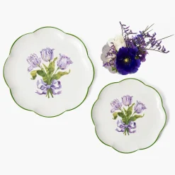 Purple Tulip Starter Plate