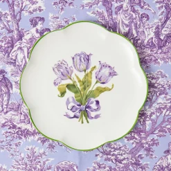 Purple Tulip Starter Plate
