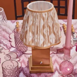 Putty Ikat Lampshade (18cm)