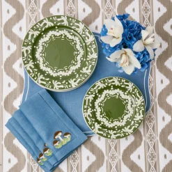 Putty Ikat Tablecloth