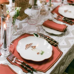 Putty Ikat Tablecloth
