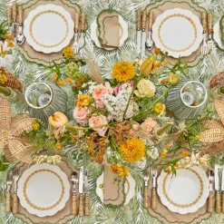 Putty Laurel Dinner Plate