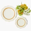 Putty Laurel Starter Plate