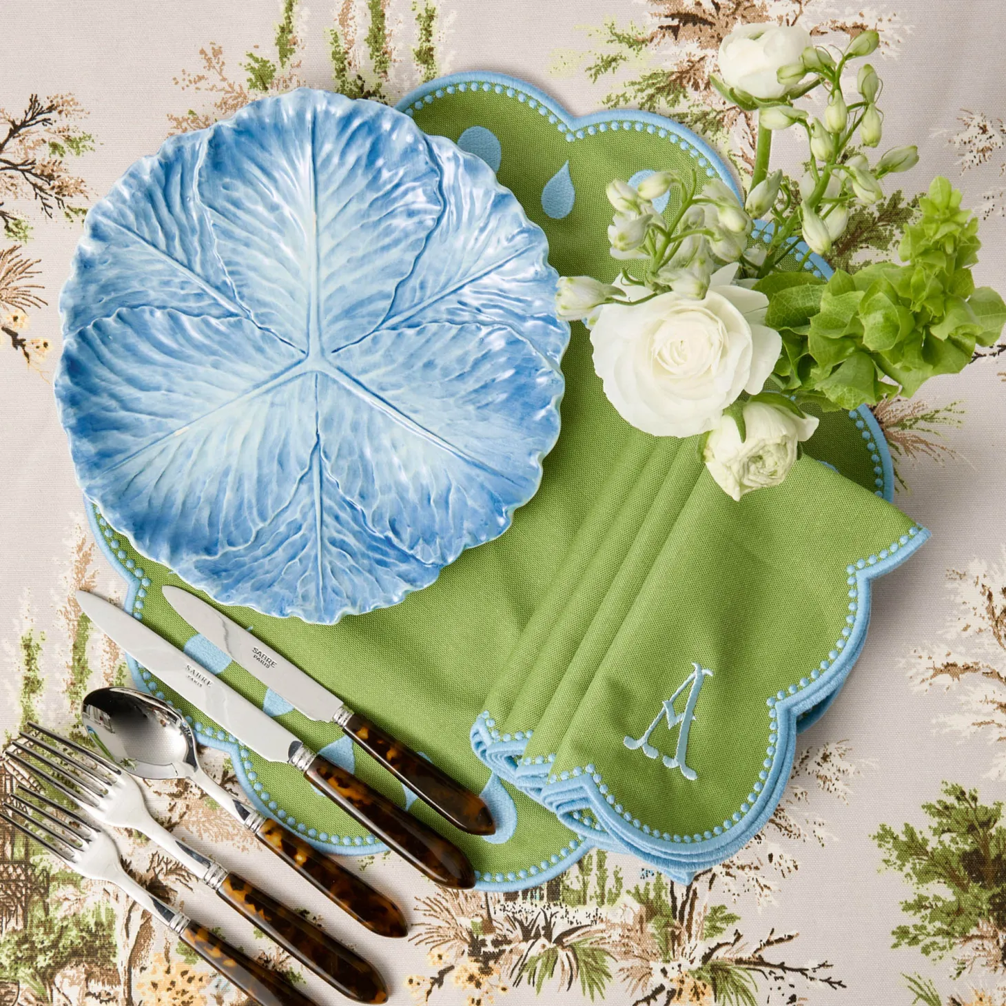 Putty Windsong Tablecloth
