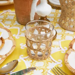 Raffia Water Glasses (Set of 4)