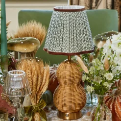 Rattan Bardot Rechargeable Lamp