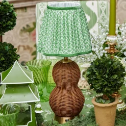 Rattan Bardot Rechargeable Lamp