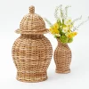 Rattan Ginger Jar