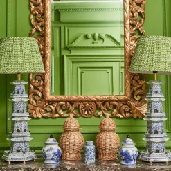 Rattan Ginger Jar
