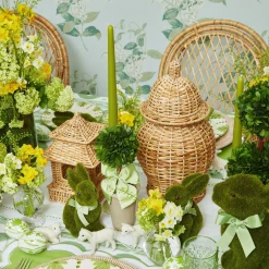 Rattan Ginger Jar