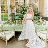 Rattan Meadow Tablescape