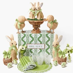 Rattan Meadow Tablescape