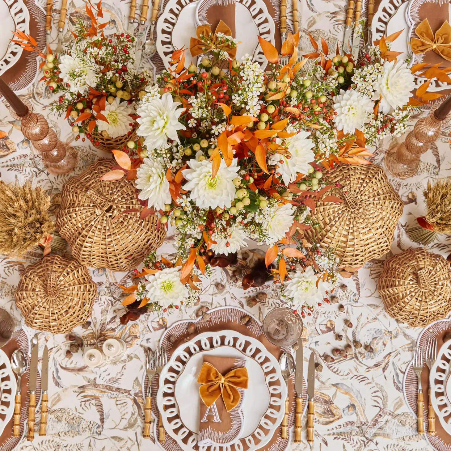 Rattan Pumpkin Family