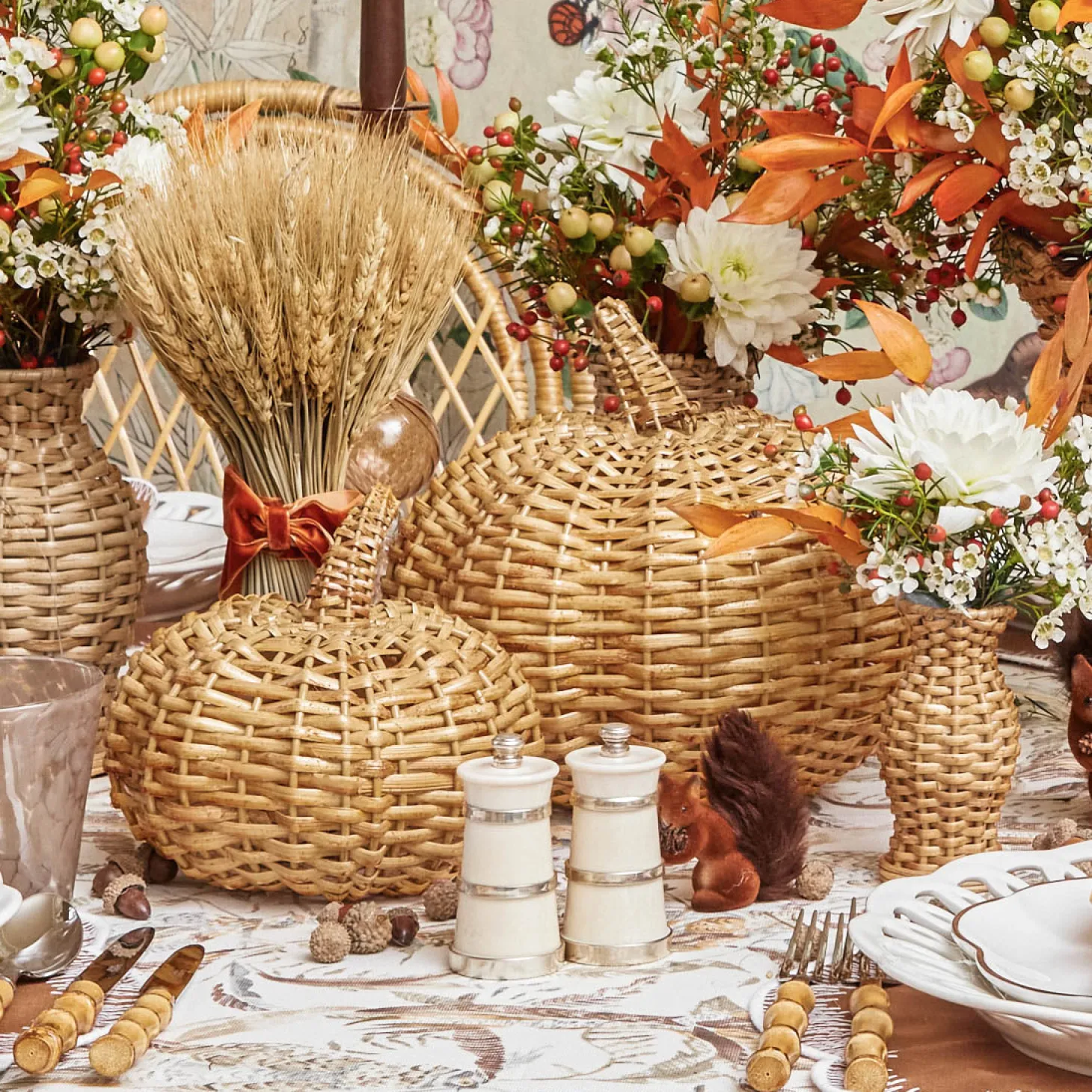 Rattan Pumpkin Family