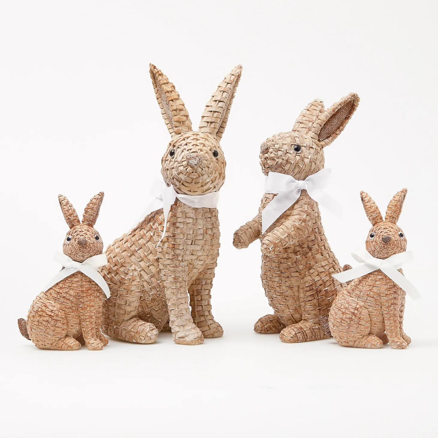 Rattan Rabbit Family