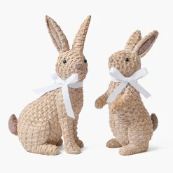 Rattan Rabbit (Pair)