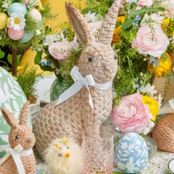 Rattan Rabbit (Pair)