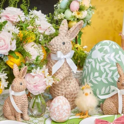 Rattan Rabbit (Pair)