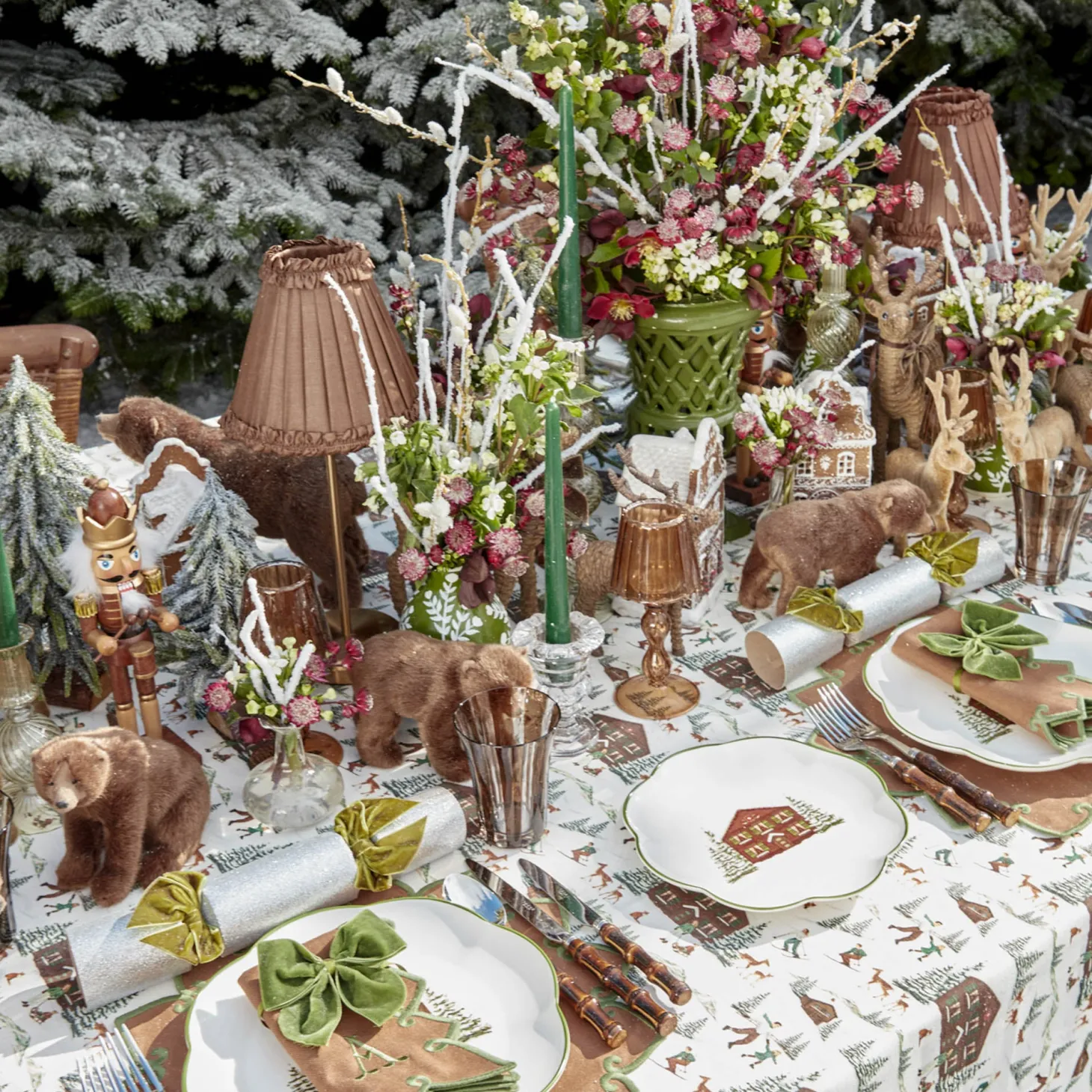 Rattan Reindeer (Pair) - 30cm