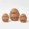 Rattan Woven Egg Family