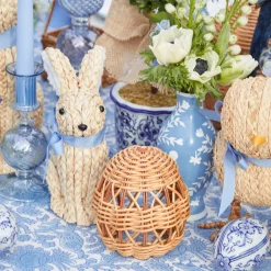 Rattan Woven Egg Family