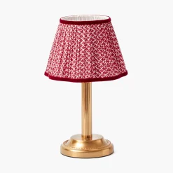 Red Lotus Lampshade (22cm)