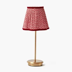 Red Lotus Lampshade (18cm)