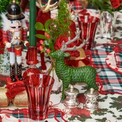 Red Positano Glasses (Set of 4)