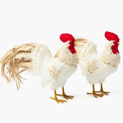 Ronnie the Rooster (Pair) - 30cm