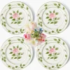 Rose Bud Dinner Plates (Set of 4)