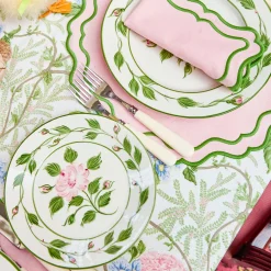 Rose Bud Starter Plates (Set of 4)