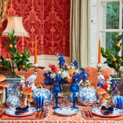 Royal Blue Positano Glasses (Set of 4)