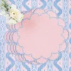Sarah Pink & Blue Placemats (Set of 4)