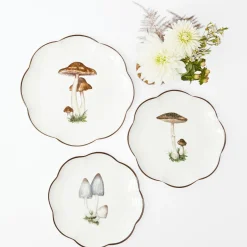 Scalloped Mushroom Dinner Plate