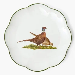 Scalloped Pheasant Dinner Plate