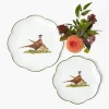 Scalloped Pheasant Starter Plate