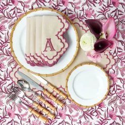 Scarlett Sand Napkins (Set of 4)