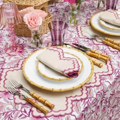 Scarlett Sand Placemats & Napkins (Set of 4)