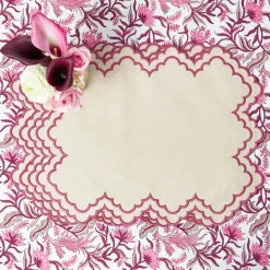 Scarlett Sand Placemats (Set of 4)