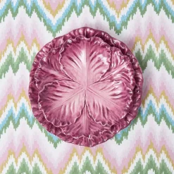 Serena Aubergine Cabbage Dinner & Starter Plates (Set of 8)