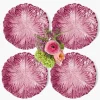 Serena Aubergine Cabbage Dinner Plates (Set of 4)