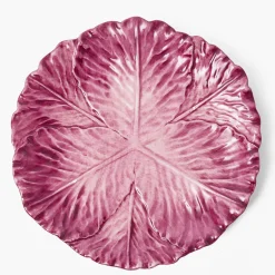 Serena Aubergine Cabbage Dinner Plate